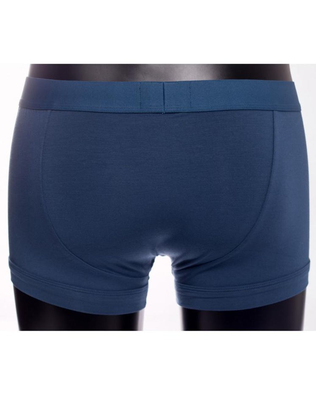 Emporio Armani Blue Logo Waist-Edge Boxers for men