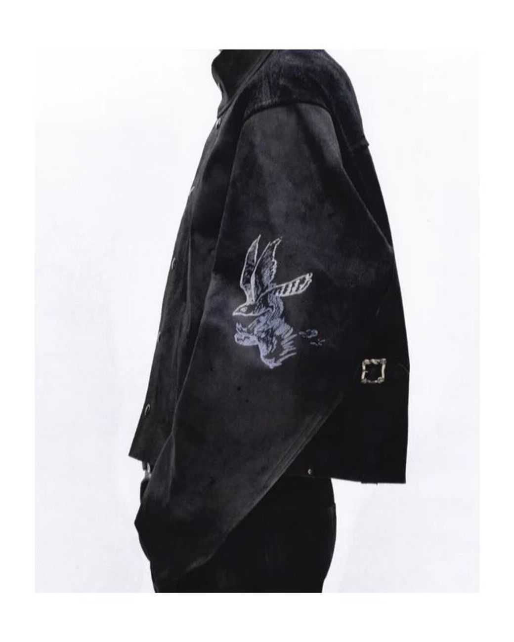 Enfants Riches Deprimes Black Long-Sleeve Casual Jacket for men