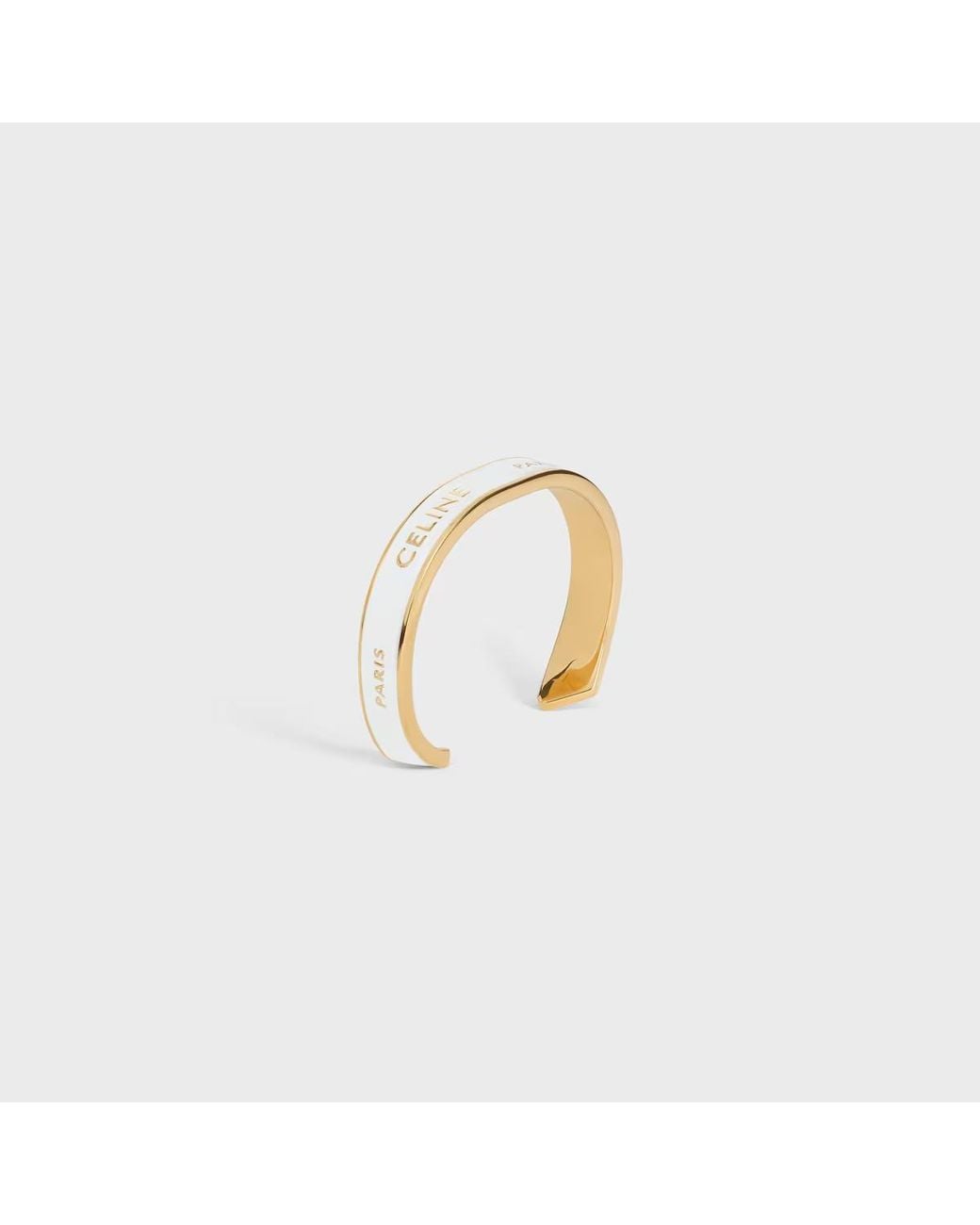 Céline Metallic Ribbon Small Cuff