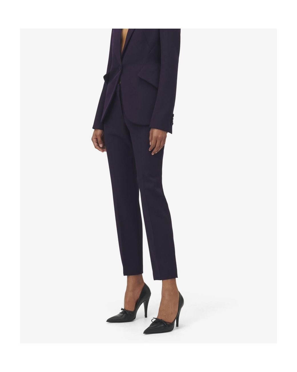 McQueen Blue Tailored Trousers