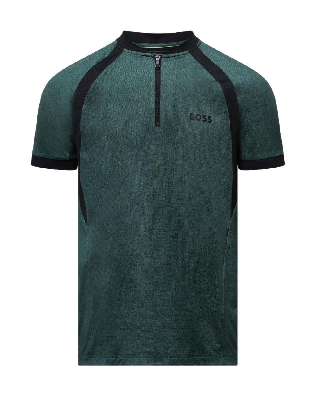 Boss Green Slim-Fit Mesh Polo Shirt for men