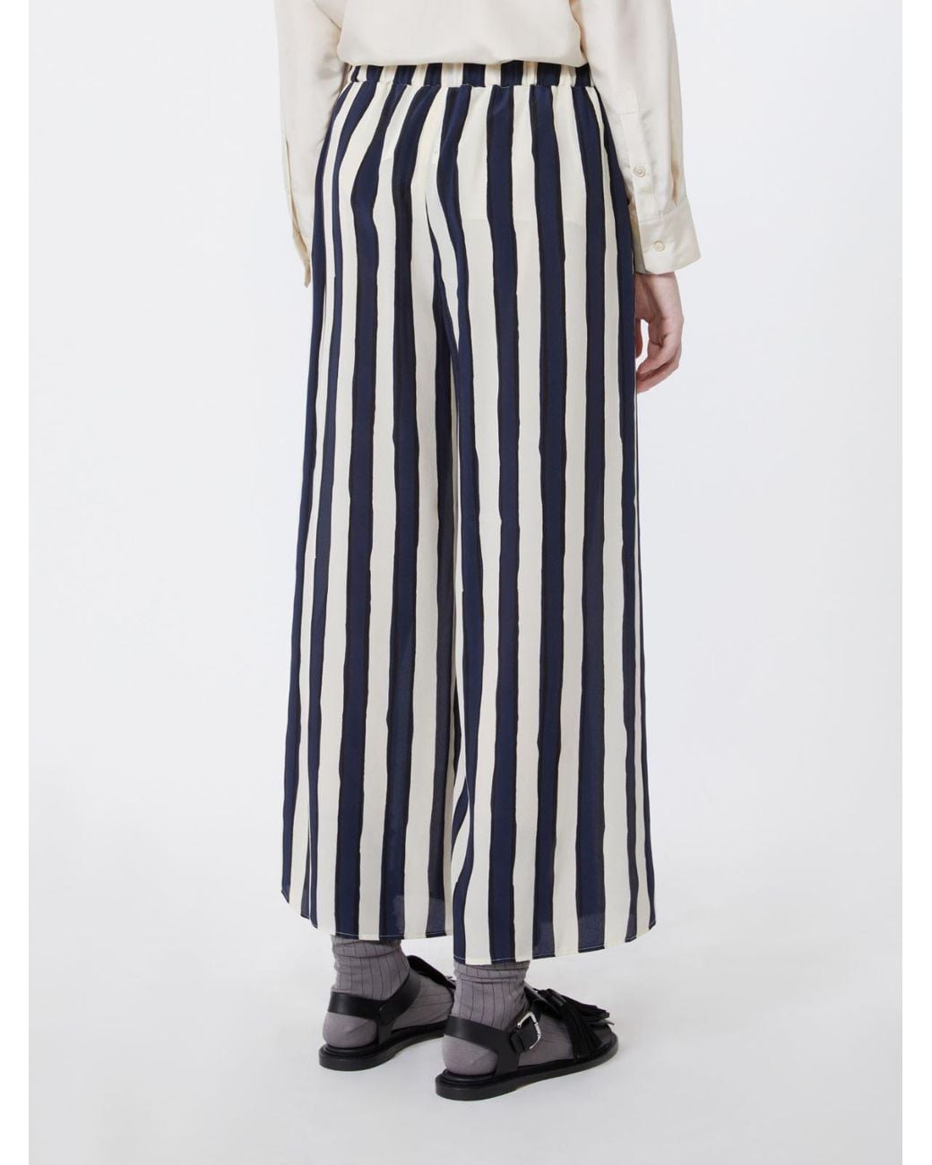 Weekend by Maxmara Multicolor Nirvana Striped-Pattern Trousers
