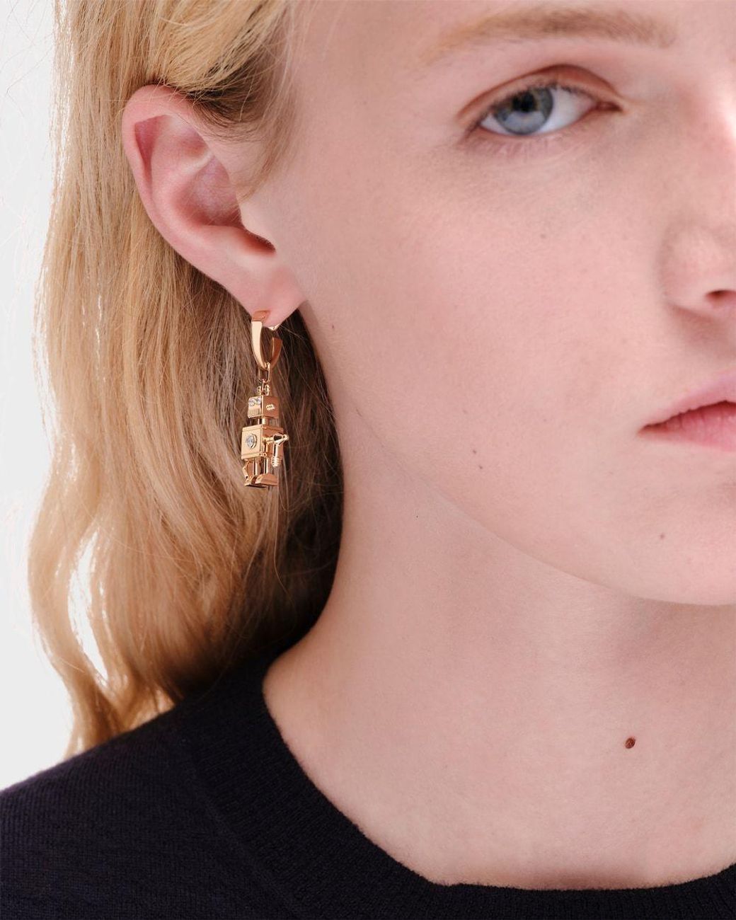 Prada White Eternal Pop Charms Earrings
