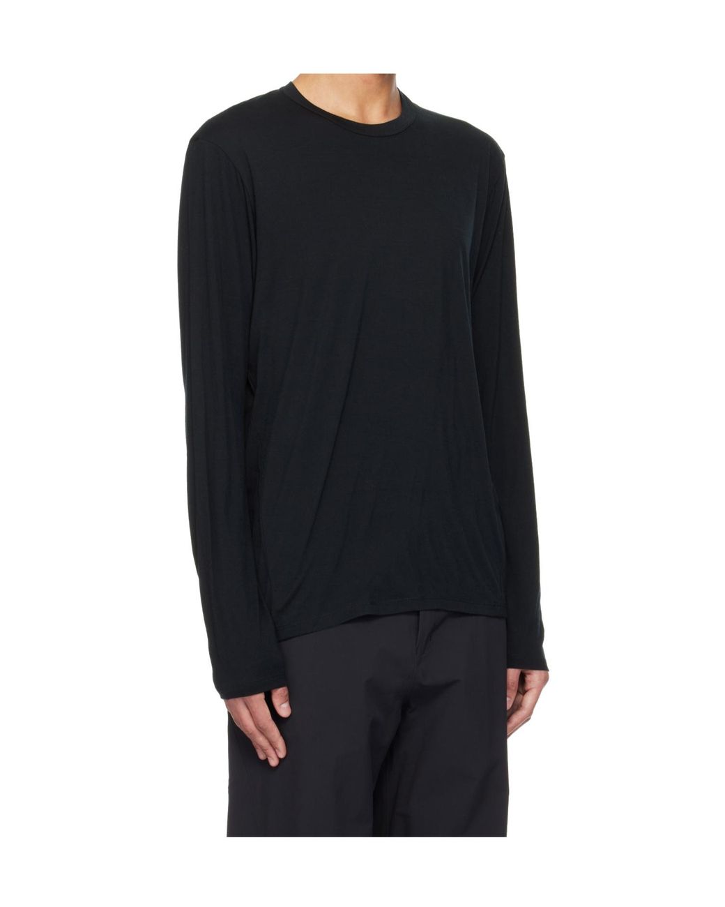 Veilance Black Frame Long-Sleeve T-Shirt for men
