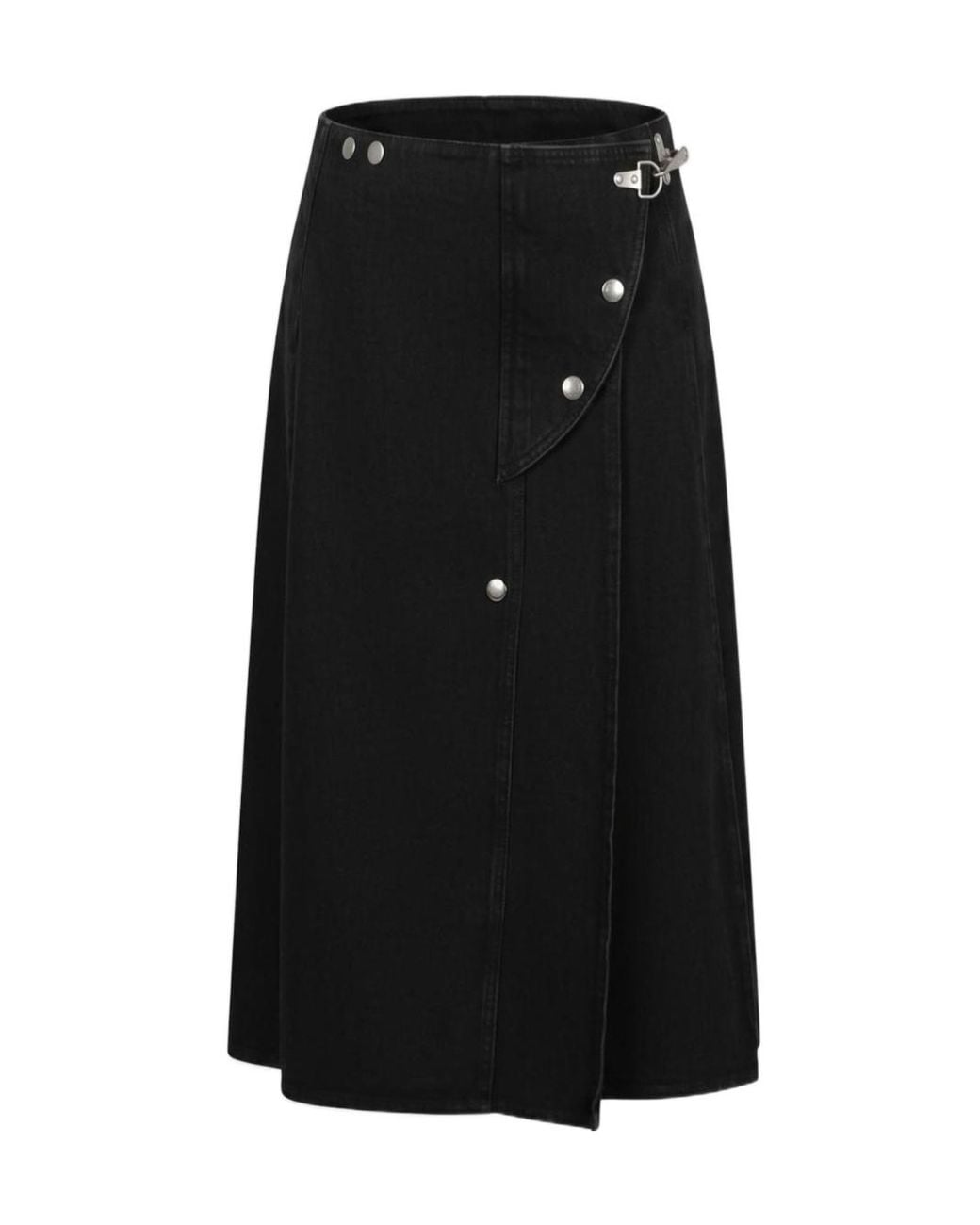 Marni Black Pleated Skirt
