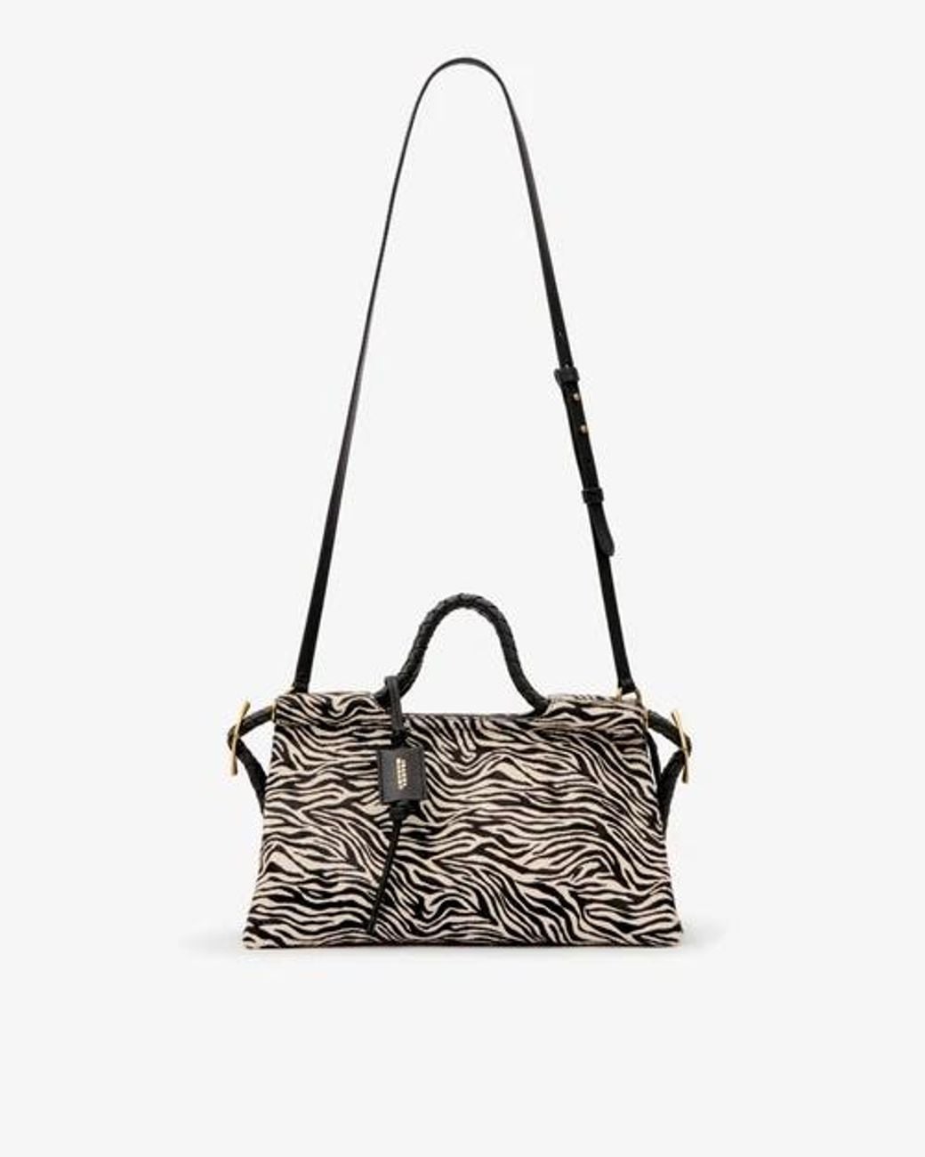 Isabel Marant Black Print Handbag