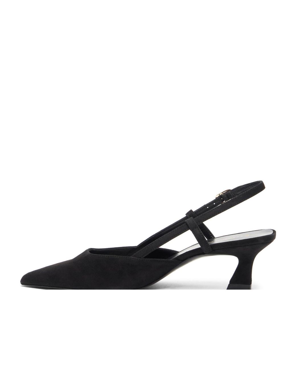 Stuart Weitzman Black Vinnie Slingback Pumps