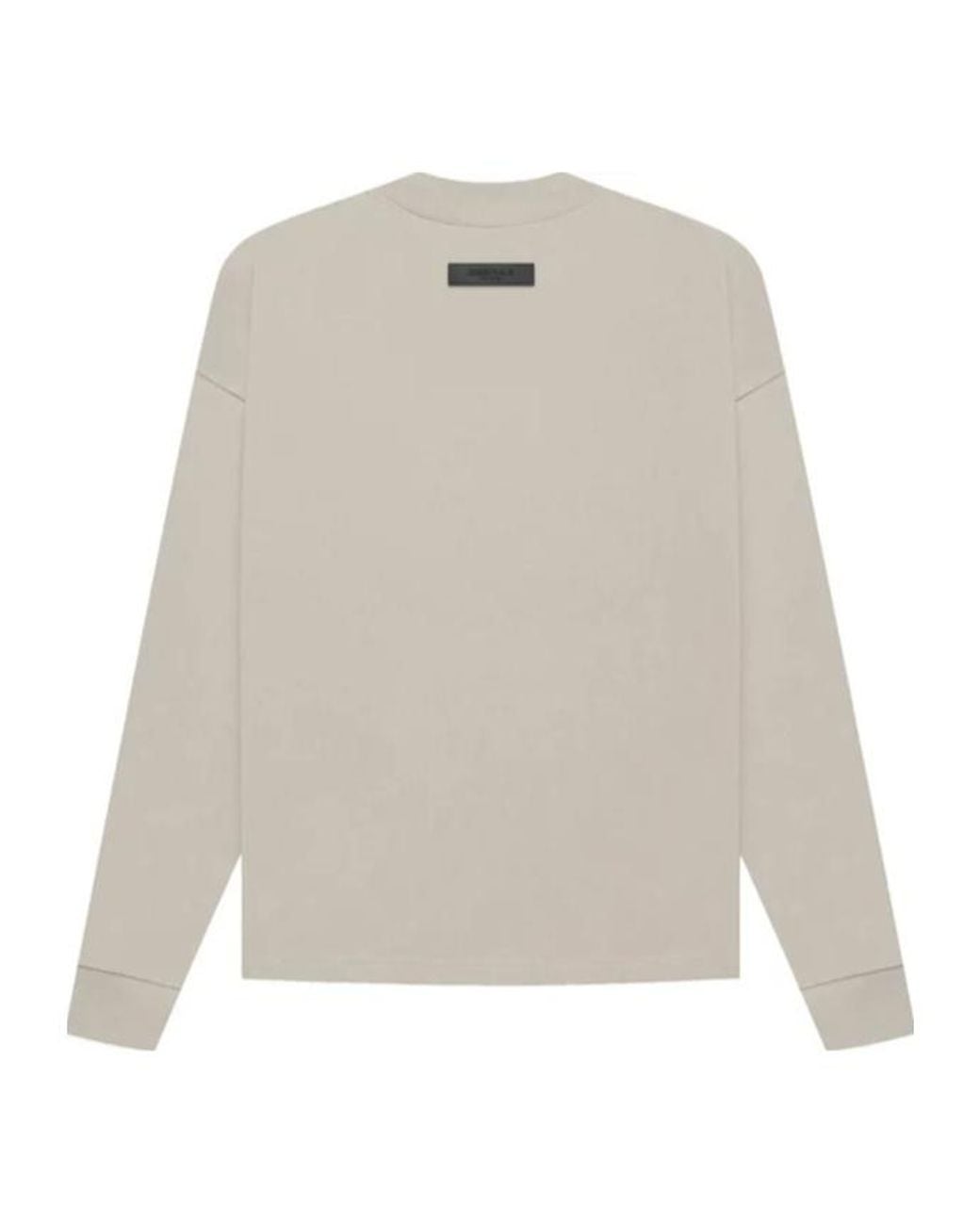 Fear Of God White Embossed-Logo Long-Sleeve T-Shirt