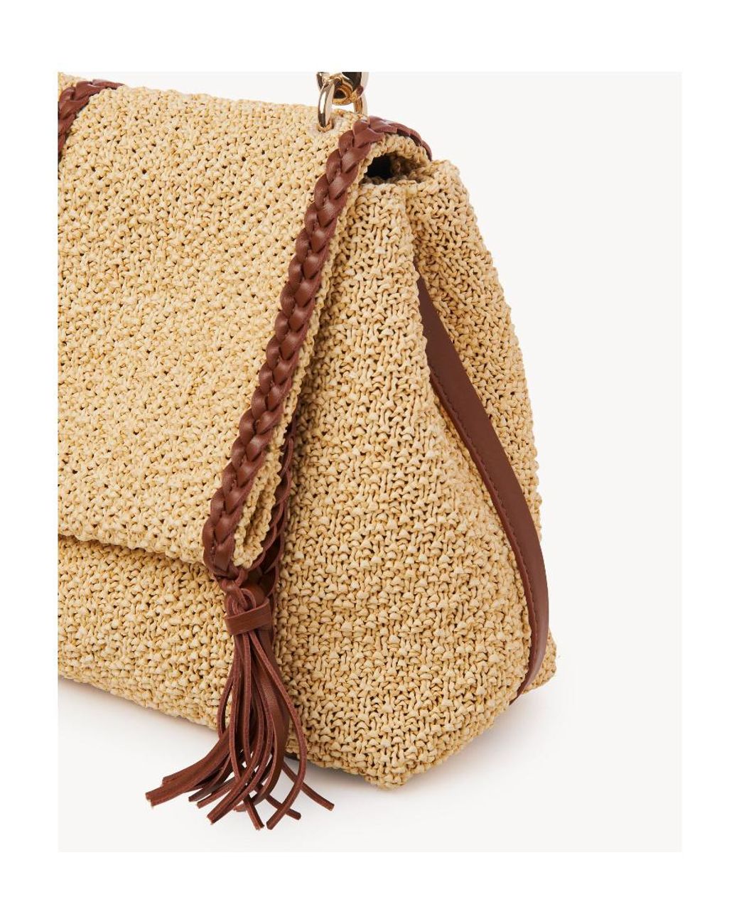 Chloé Natural Chloé Penelope Medium Shoulder Bag