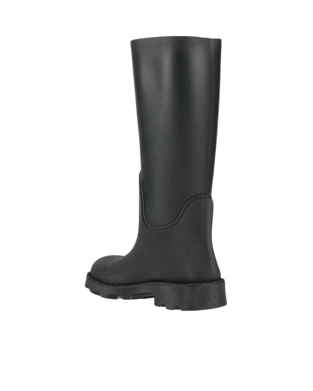Burberry Black Simple Rain Boots