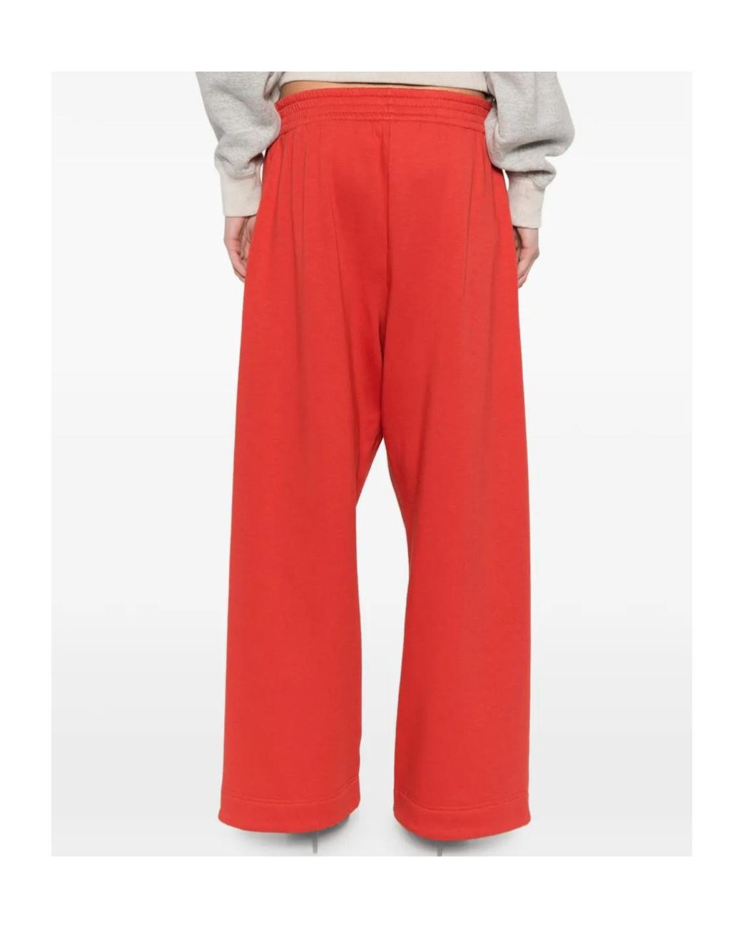 Magda Butrym Red Elasticated Trousers