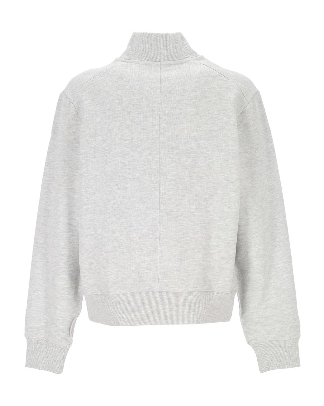 Entire studios White Button Mock-Neck Sweater for men