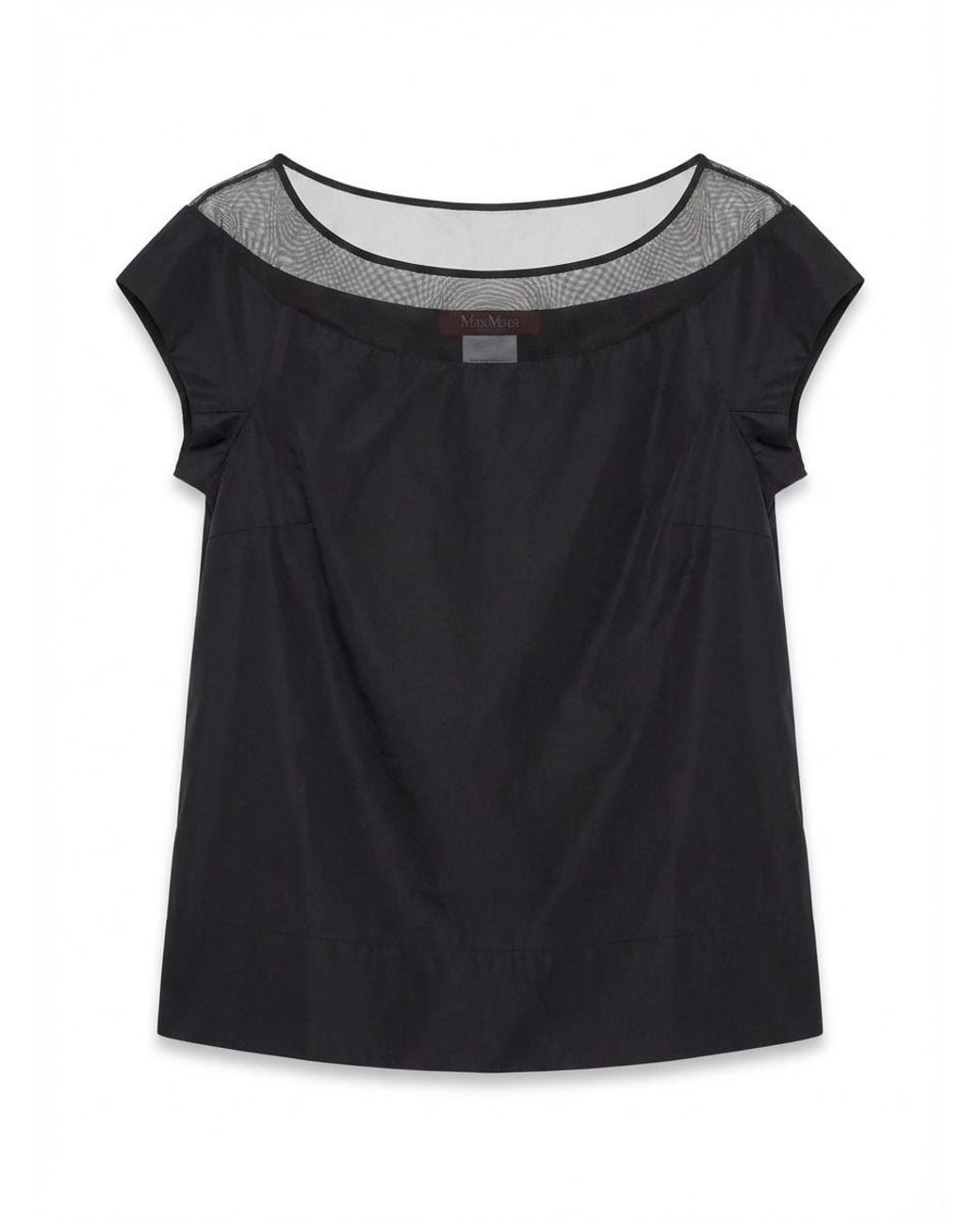 Max Mara Black Short-Sleeved T-Shirt