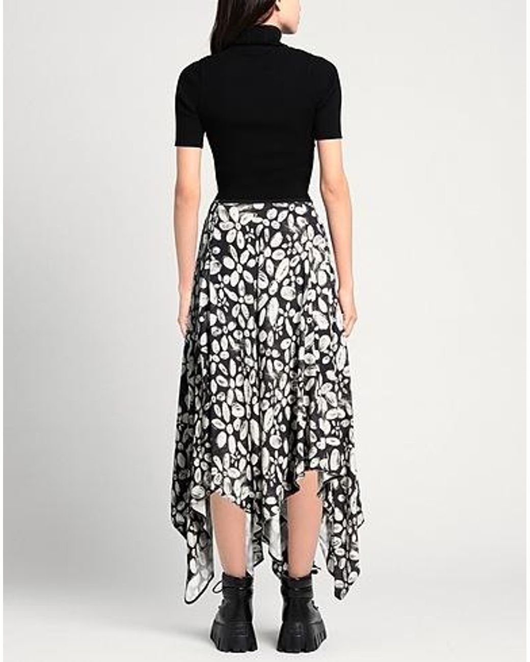 Marni White Asymmetrical Color-Blocking Dress