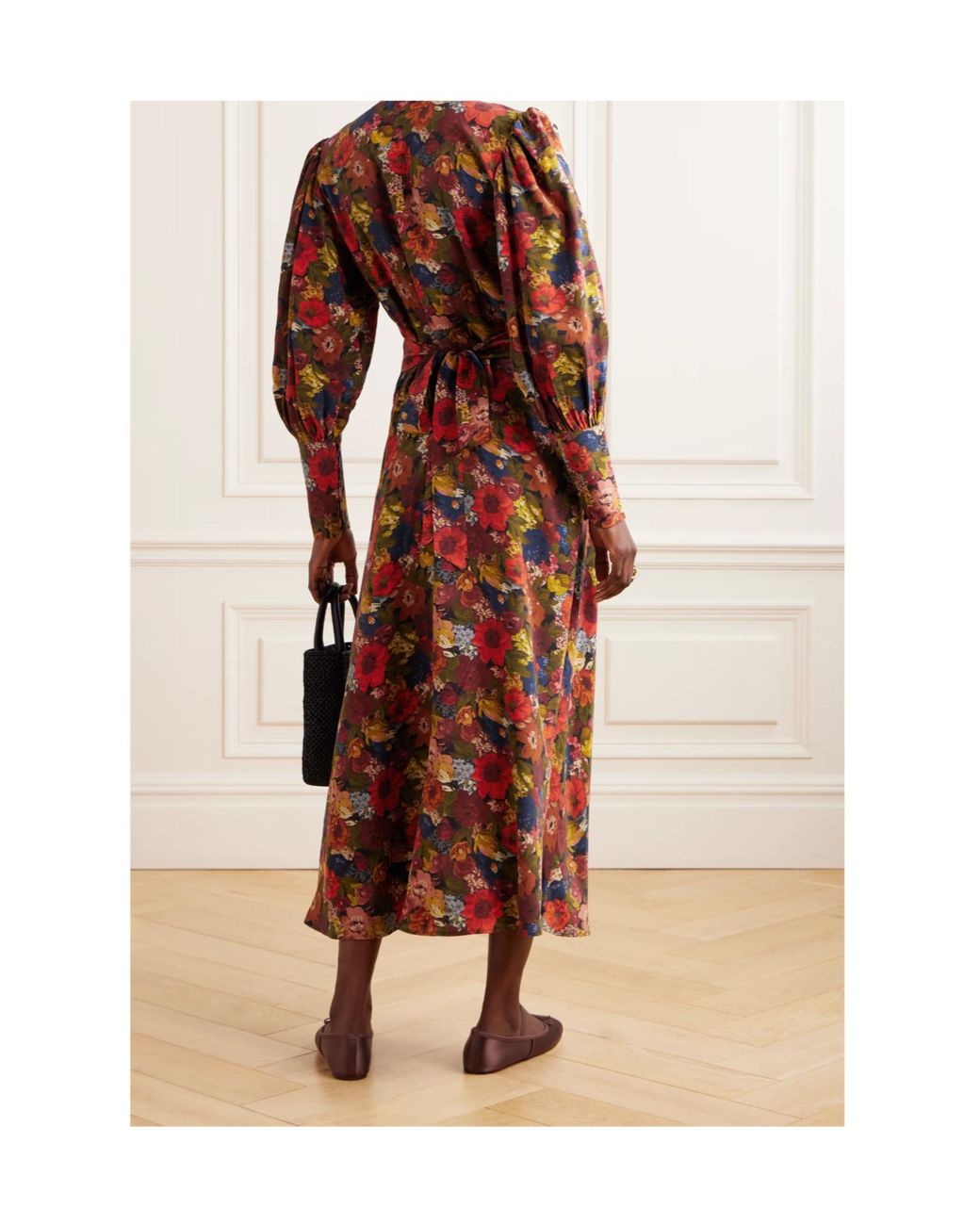 Doen Red Long Sleeve Dress