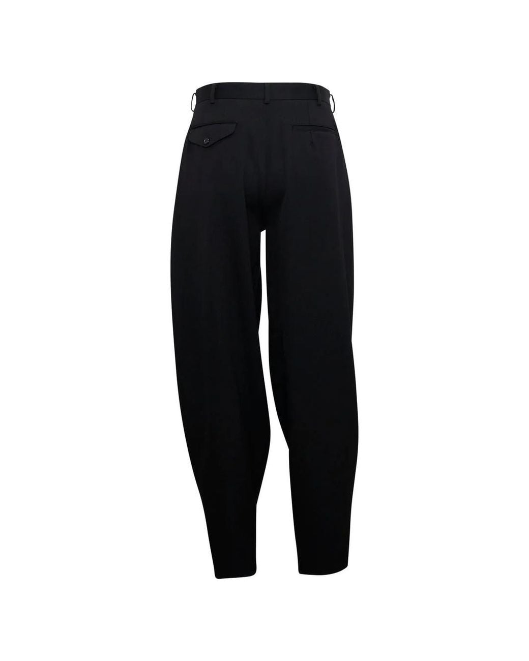 Comme des Garçons Black High-Waisted Trousers for men