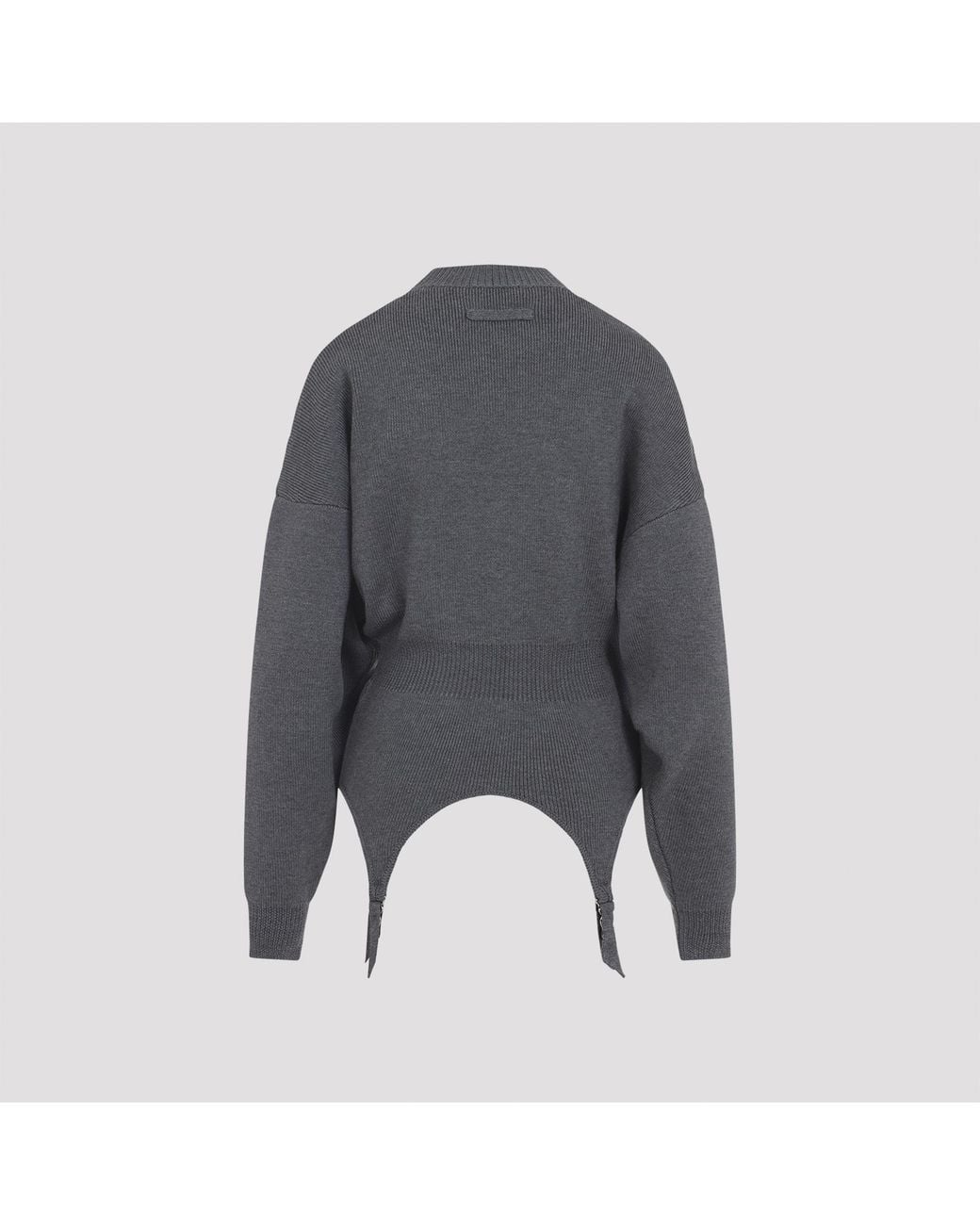 Jean Paul Gaultier Gray The Garter Jumper