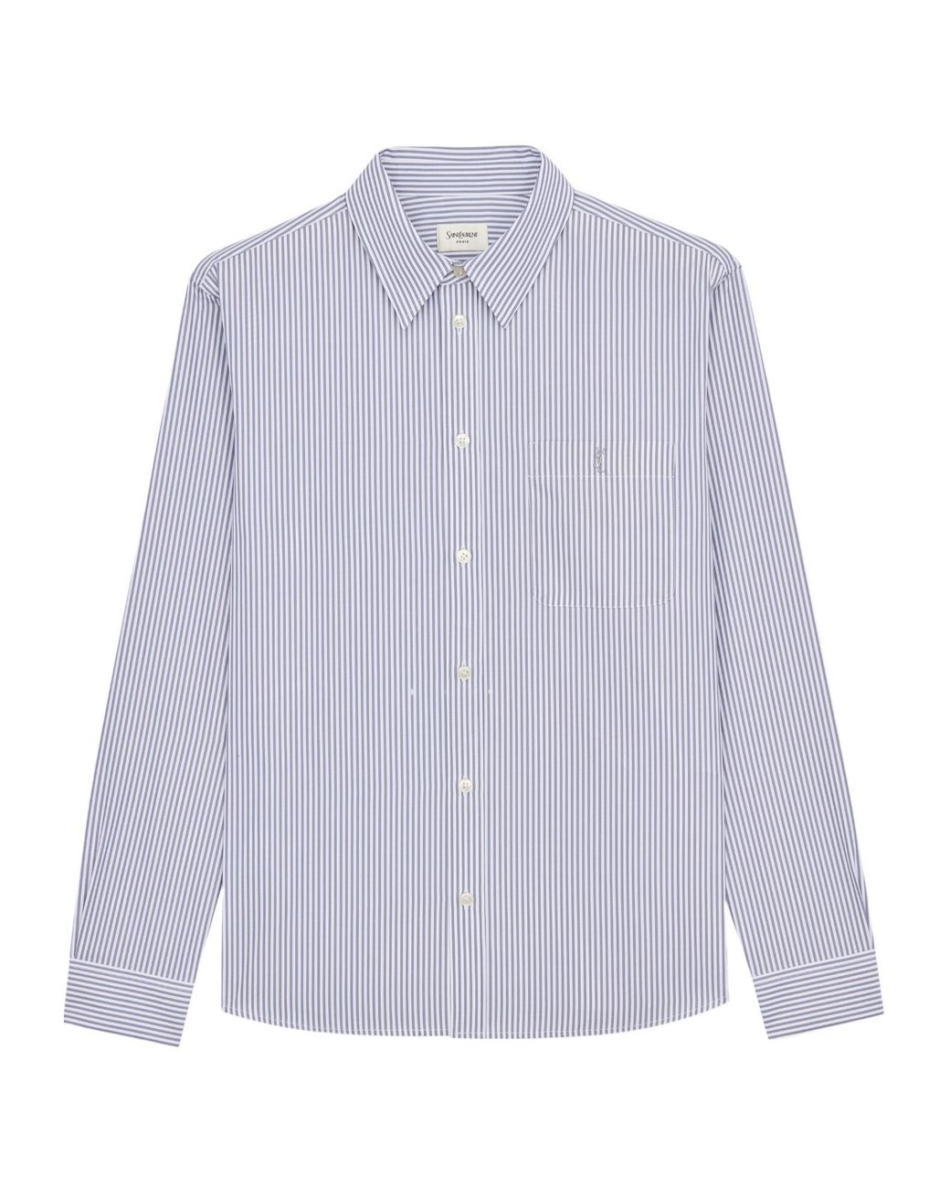 Saint Laurent Purple Cassandre Shirt