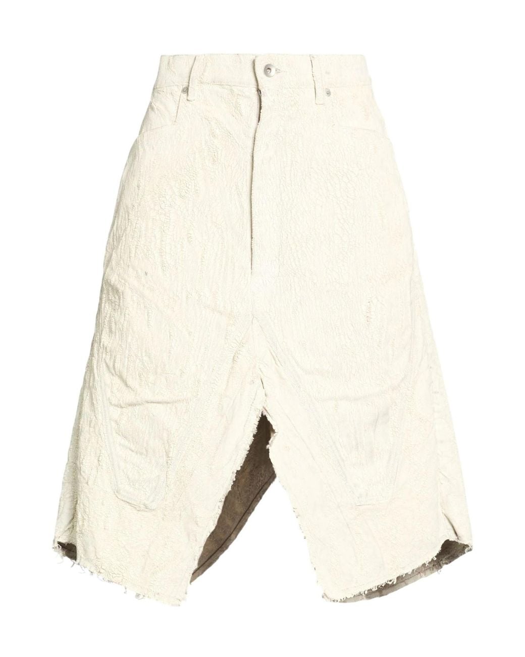 Rick Owens Natural Midi Skirts