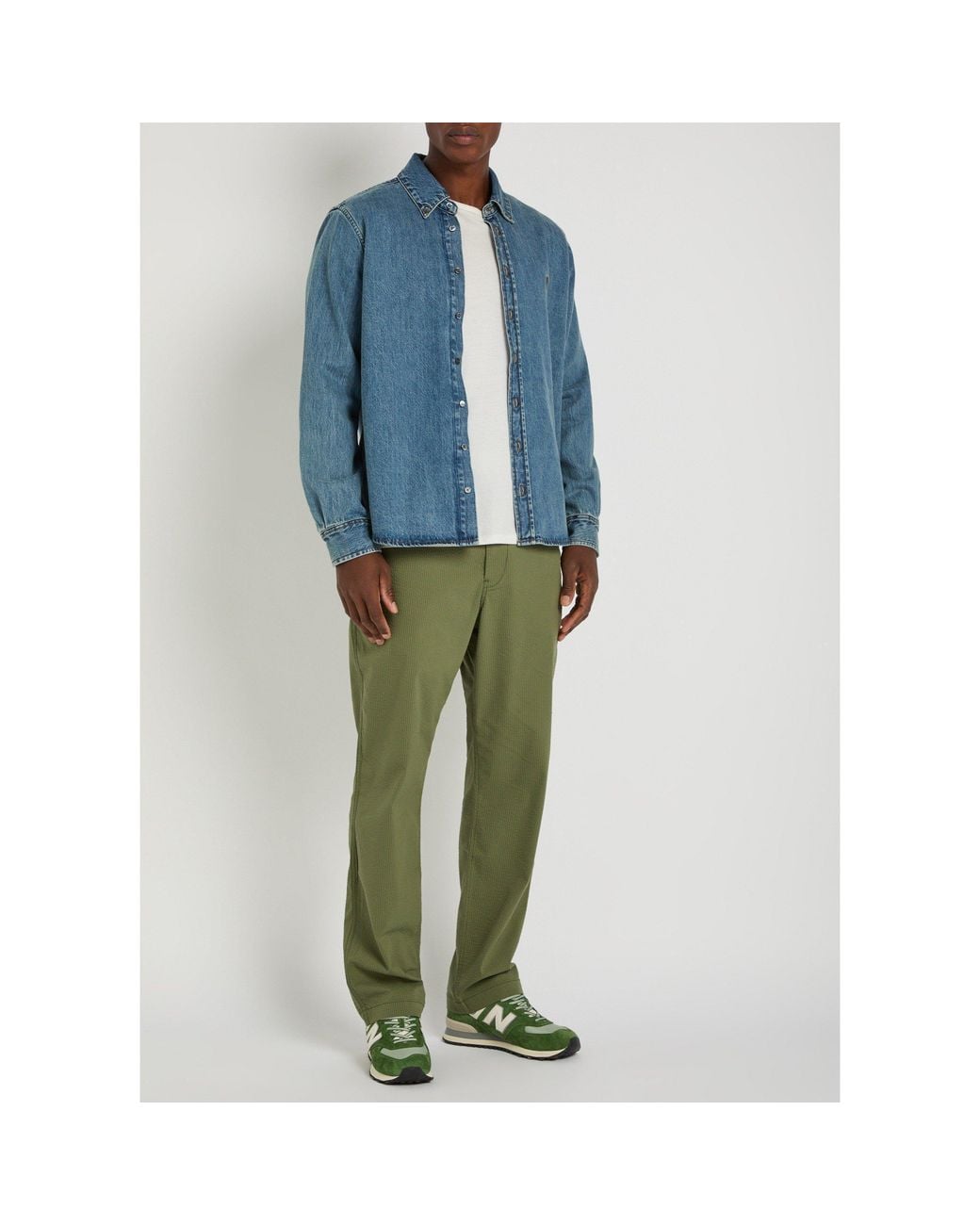 Polo Ralph Lauren Green Striped Thin Casual Pants for men