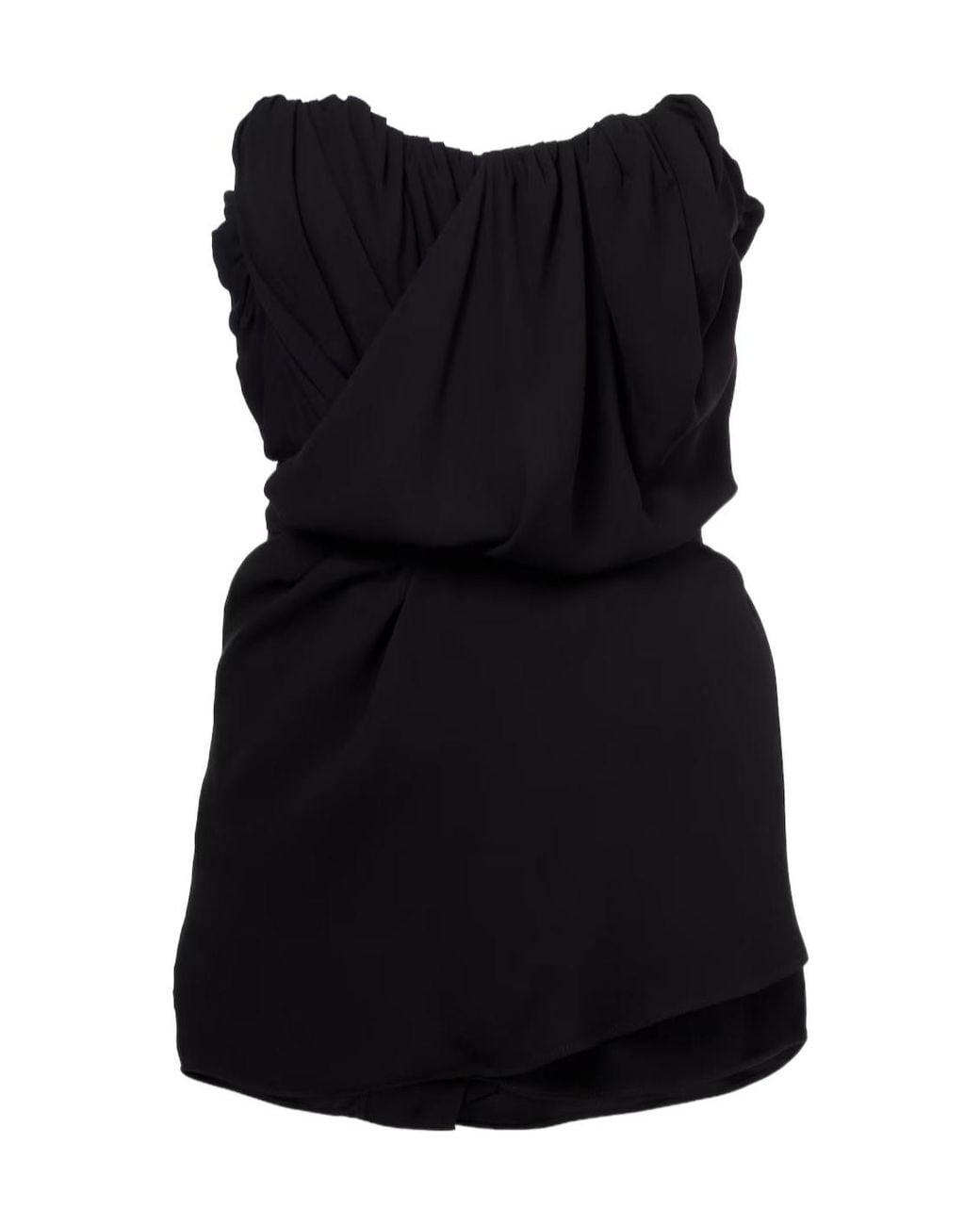 Vivienne Westwood Black Susana Draped Corset Dress