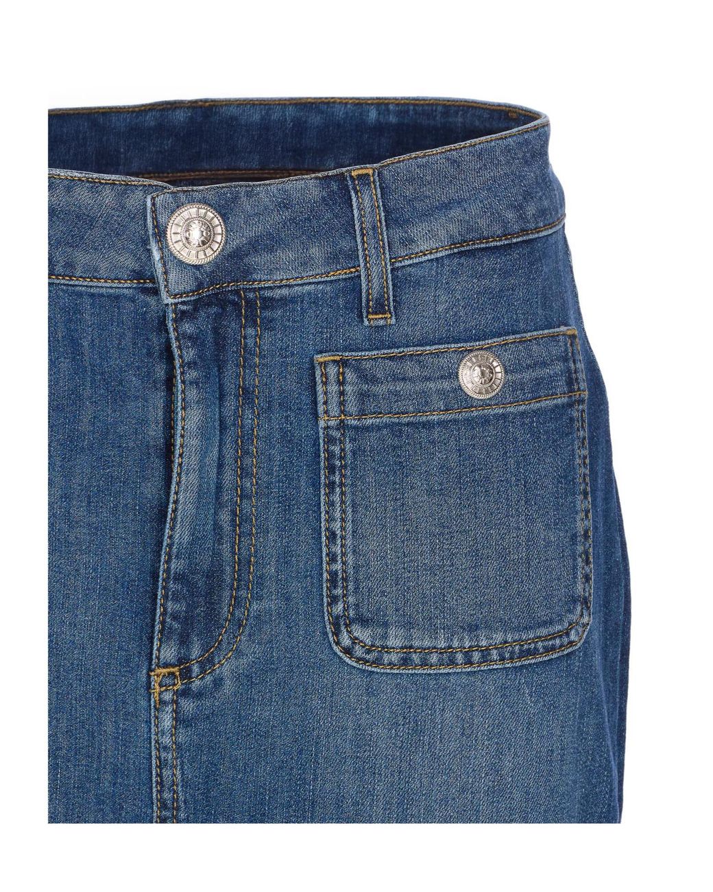 Liu Jo Blue Denim Skirt