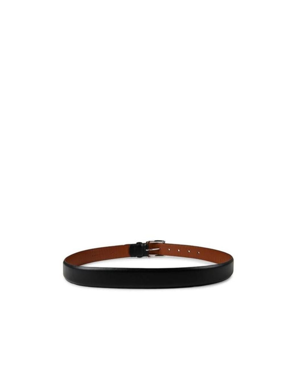 Polo Ralph Lauren White Square Buckle Leather Belt for men