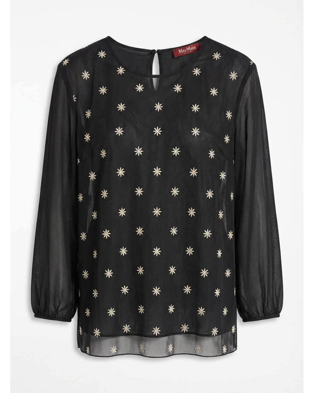 Max Mara Black Long-Sleeved Jacket