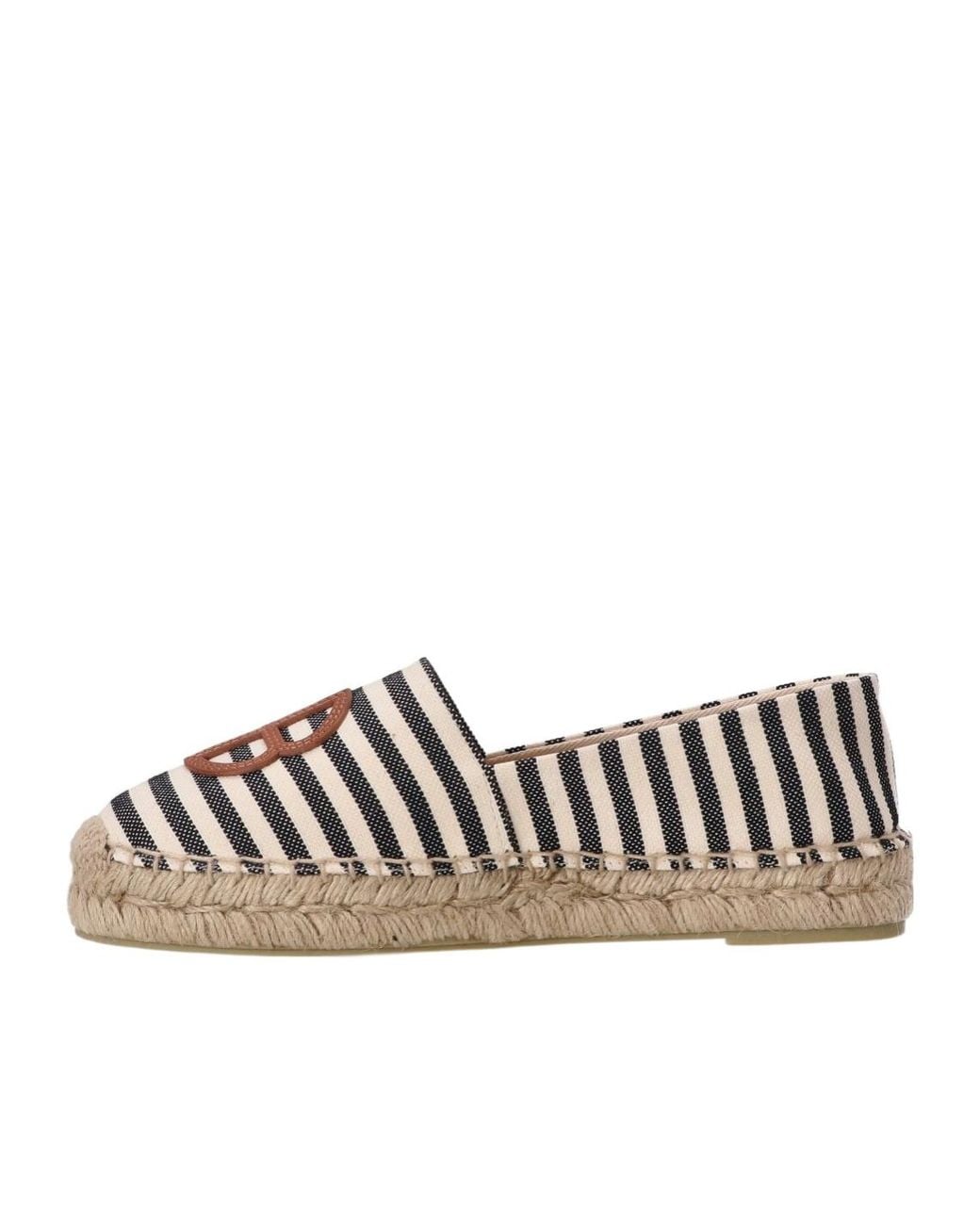 Anine Bing Multicolor Paloma Striped Slip-On Espadrilles