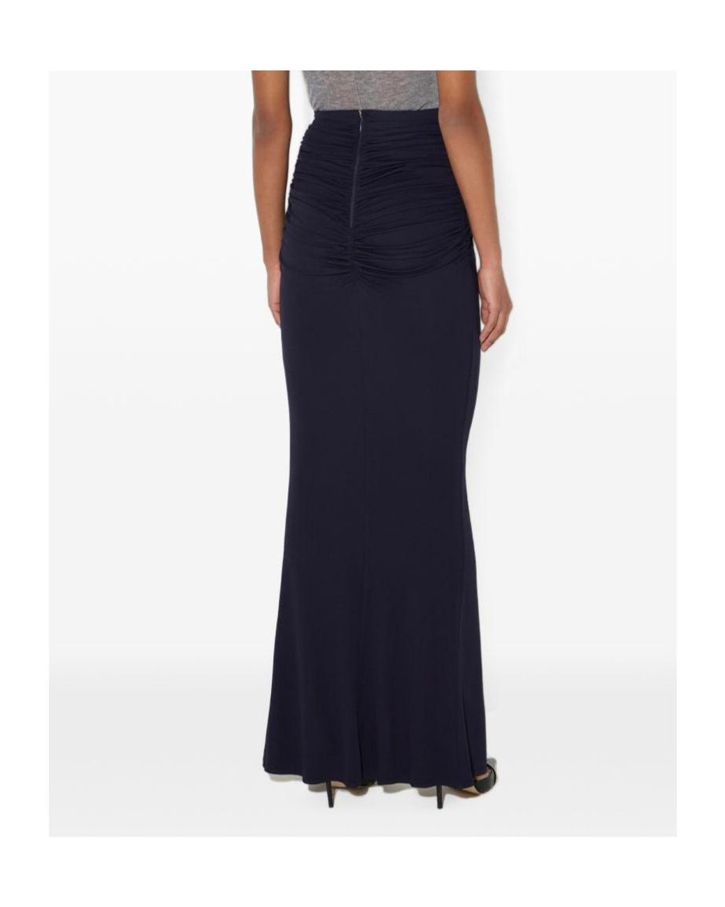 Elisabetta Franchi Blue Skirt