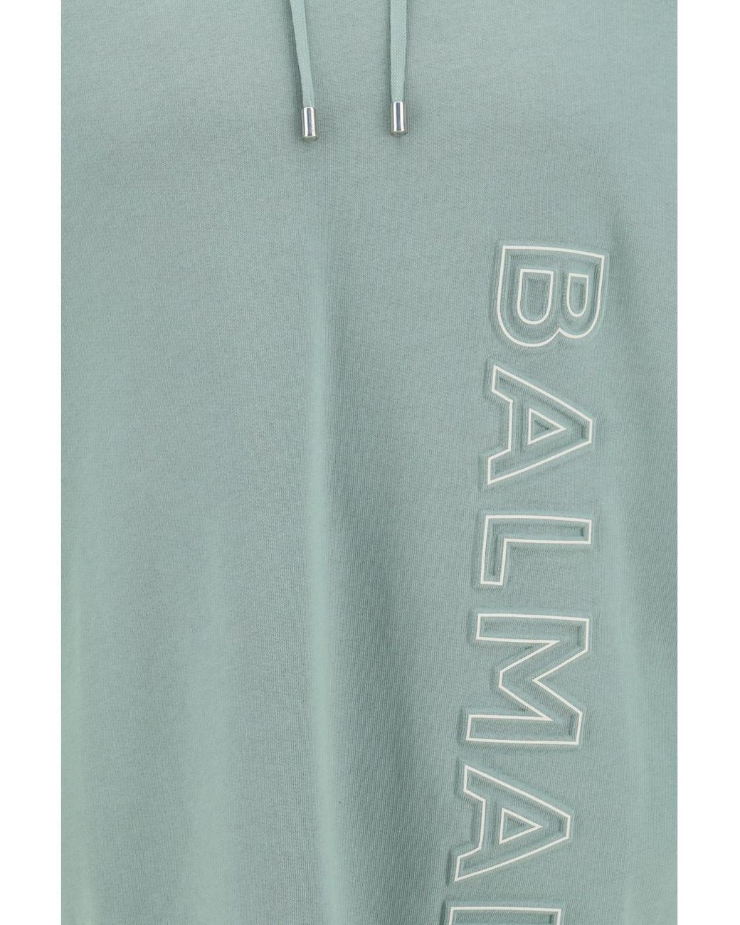 Balmain Green Sweatshirts for men