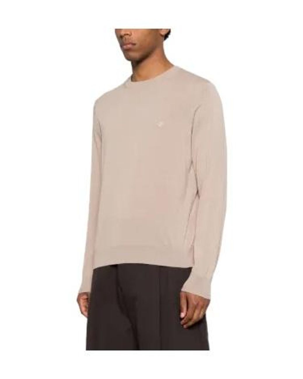 Etro Natural Crew-Neck Sweater for men