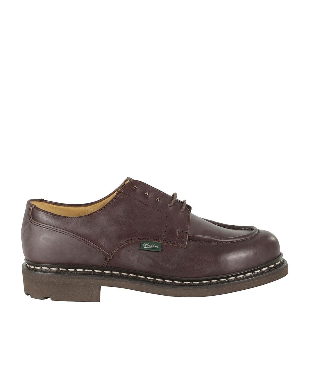Paraboot Brown Lace-Up Derby Shoes for men