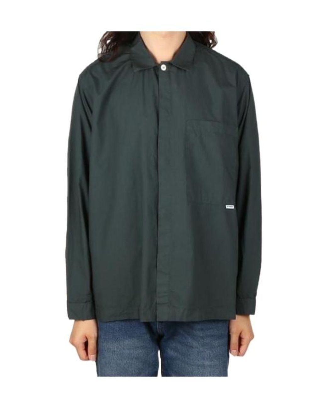 Sunnei Green Long Sleeve Shirt for men