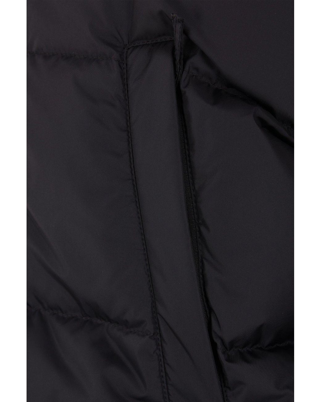 Herno Blue High Neck Hooded Down Jacket for men