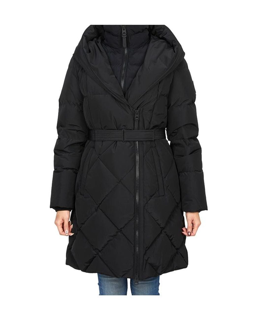 Mackage Black Long-Sleeved Down Jacket
