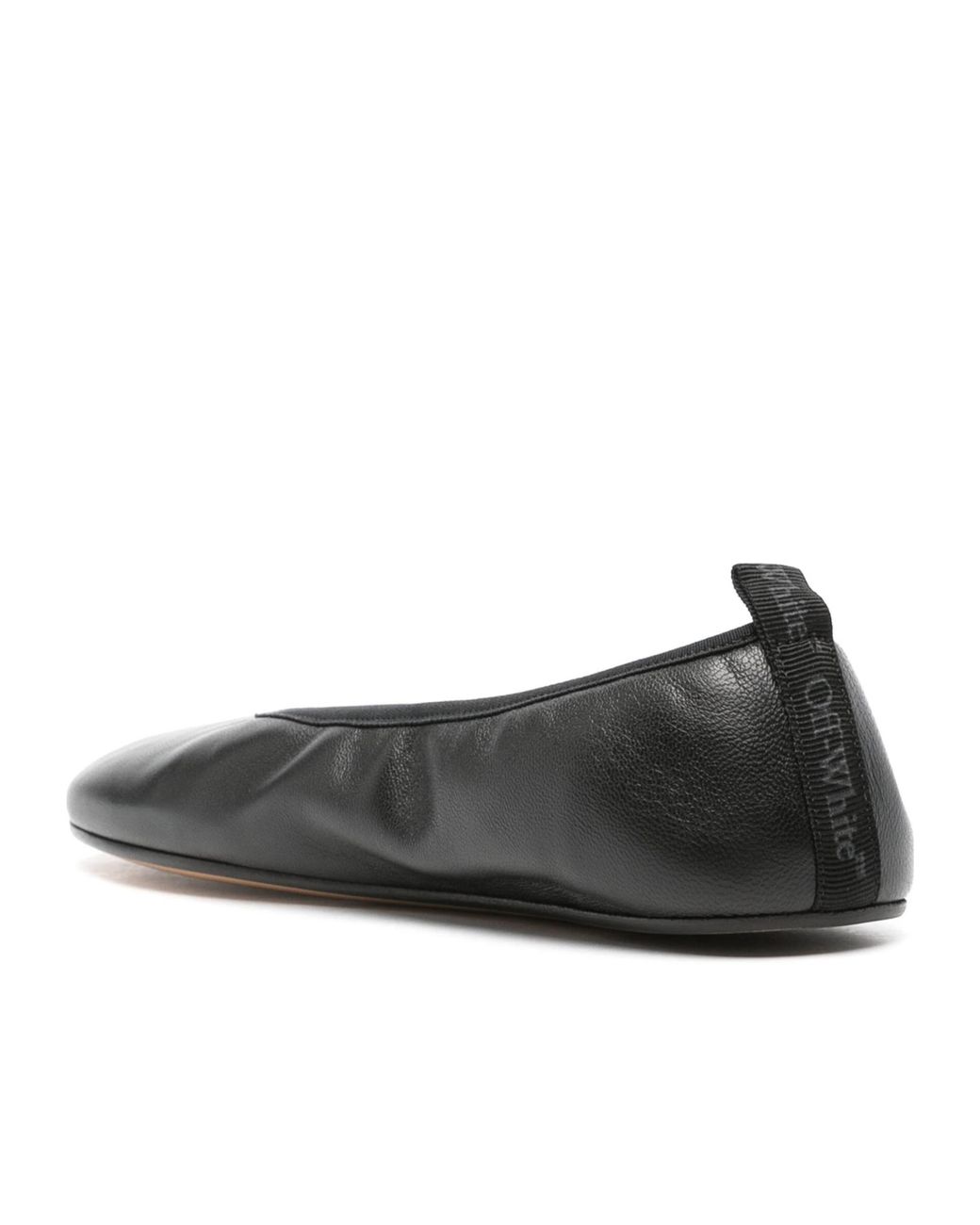 Off-White c/o Virgil Abloh Black High Heels Ballet Flats