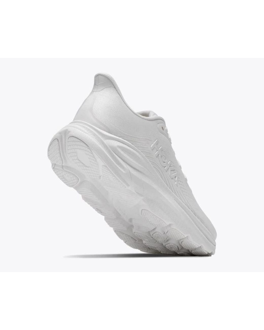 Hoka One One White Clifton 11 Running Shoes