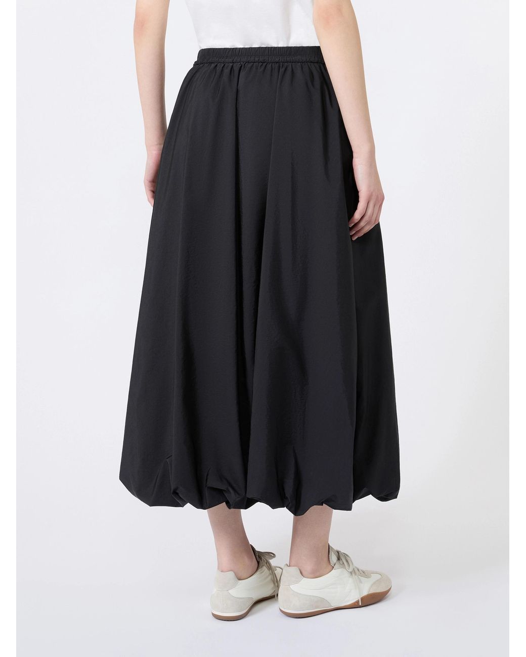Weekend by Maxmara Black Gathered Balloon Skirt