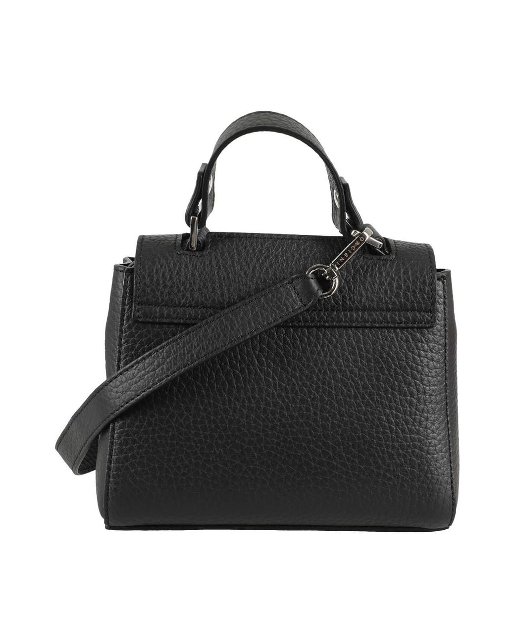 Orciani Black Sveva Soft Mini Shoulder Bag