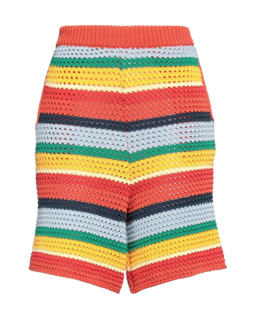 Marni Yellow Casual Woven Shorts