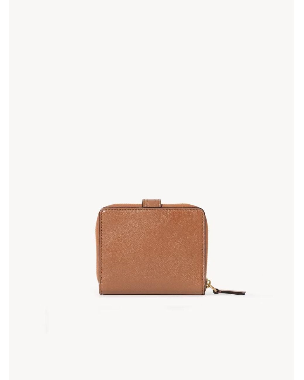 Chloé Brown Chloé Medium Paddington Wallet