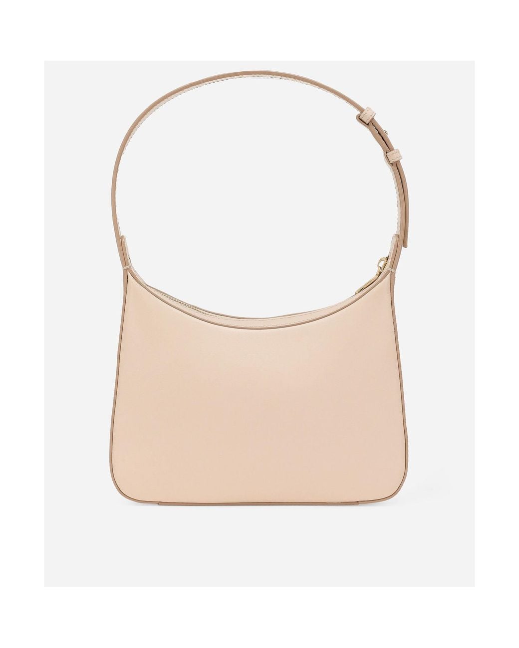Dolce & Gabbana White Logo Plaque Shoulder Bag