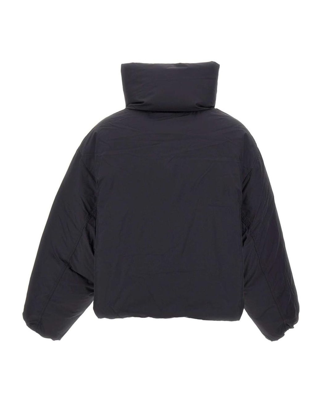 Polo Ralph Lauren Black Button-Fastening Puffer Jacket