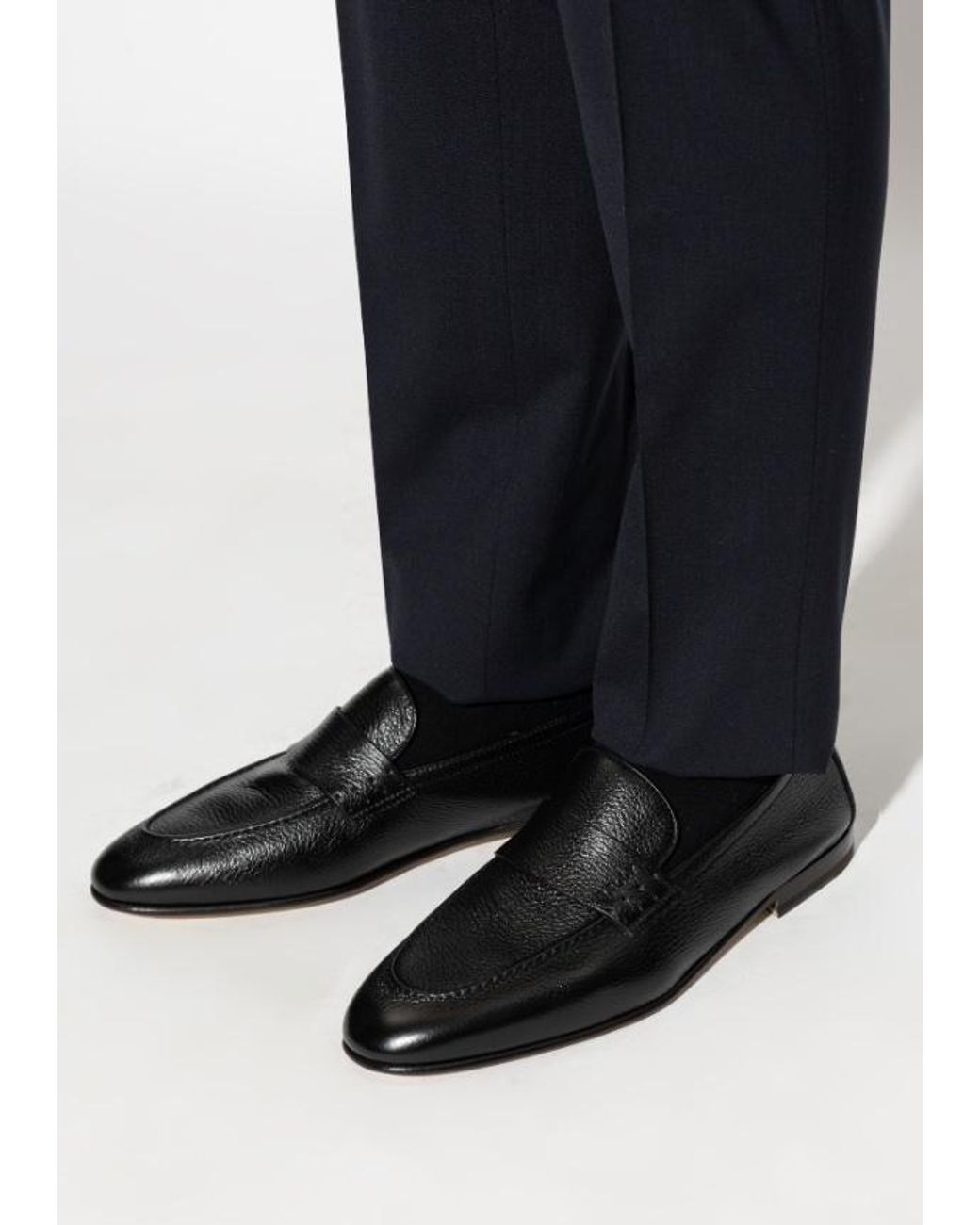 Bally Black Elios Penny Loafers for men