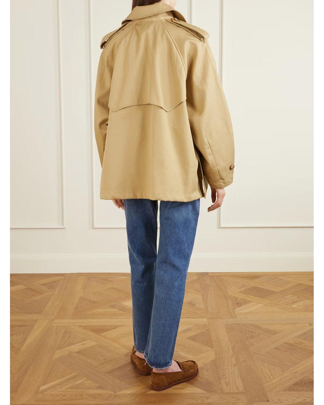 Polo Ralph Lauren Natural Double Breasted Coat
