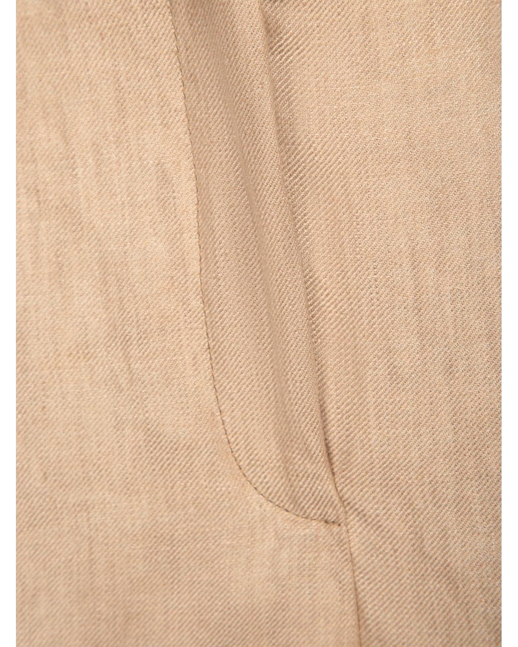 Incotex Natural Relaxed Fit Tailored Pants