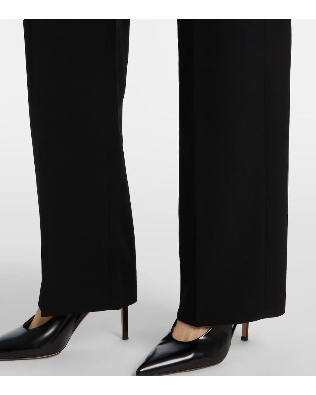 Wardrobe NYC Black Straight-Leg Casual Pants