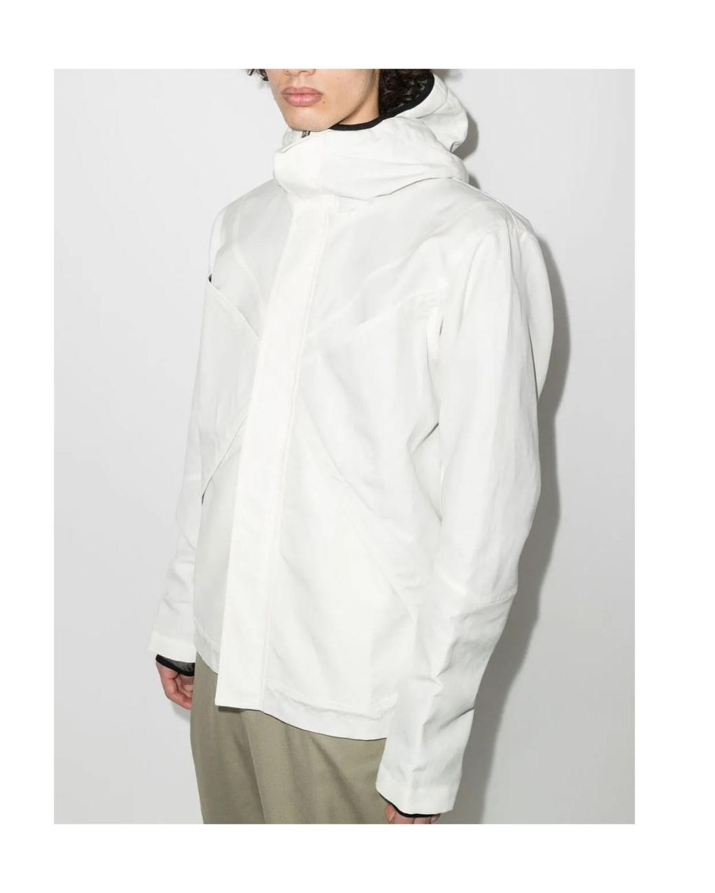 RANRA Natural Ljos Hooded Zipped Jacket for men