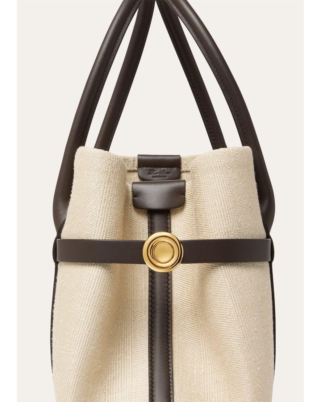 Loro Piana Natural Ghiera Small Shopper